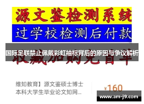 国际足联禁止佩戴彩虹袖标背后的原因与争议解析